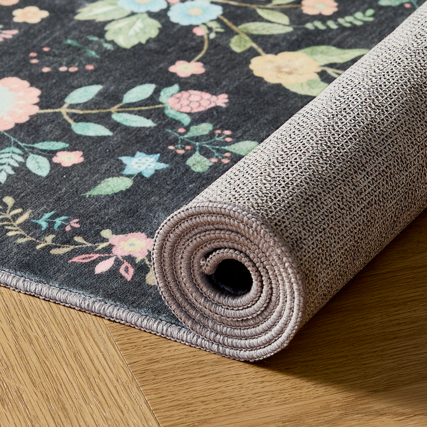 6'x9' Boho Area Rugs for Living Room, Machine Washable Area Rug with Non-Slip Backing, Stain Resistant Non-Shed Carpet for Bedroom, Dining Room, Dorm, Office