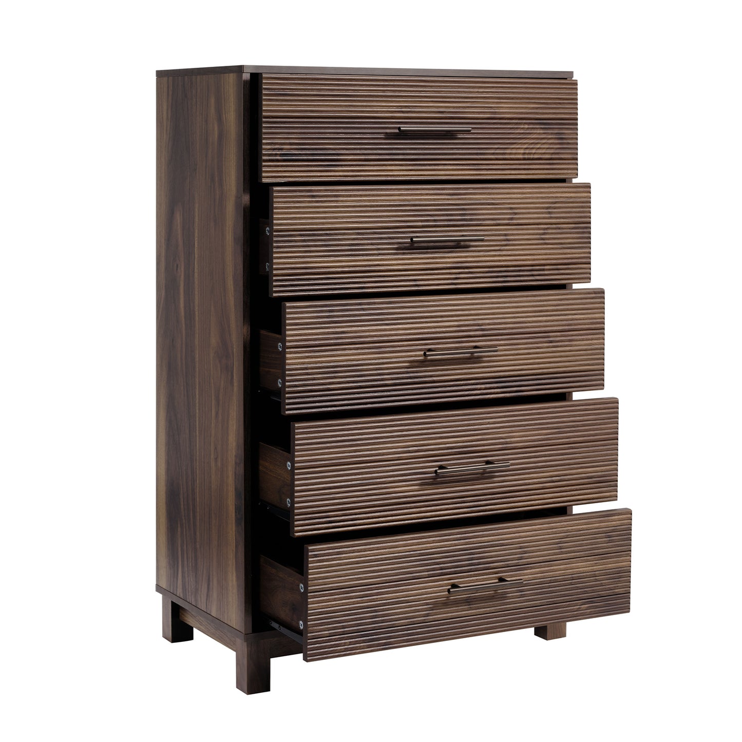 CHITOOMA 5 Drawer Dresser for Bedroom Modern Storage Tower for Closet, Hallway, Entryway, Nursery Room