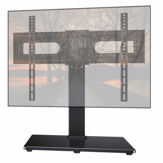 Desktop Swivel TV Stand Mount for 37-75" TVs with Height Adjustable Max 600x400mm
