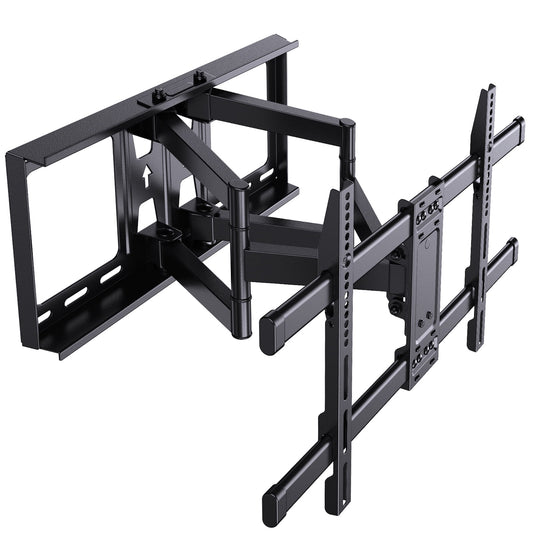 PERLESMITH Full Motion TV Mount Fits 37-75 in, Holds up to 132 lbs