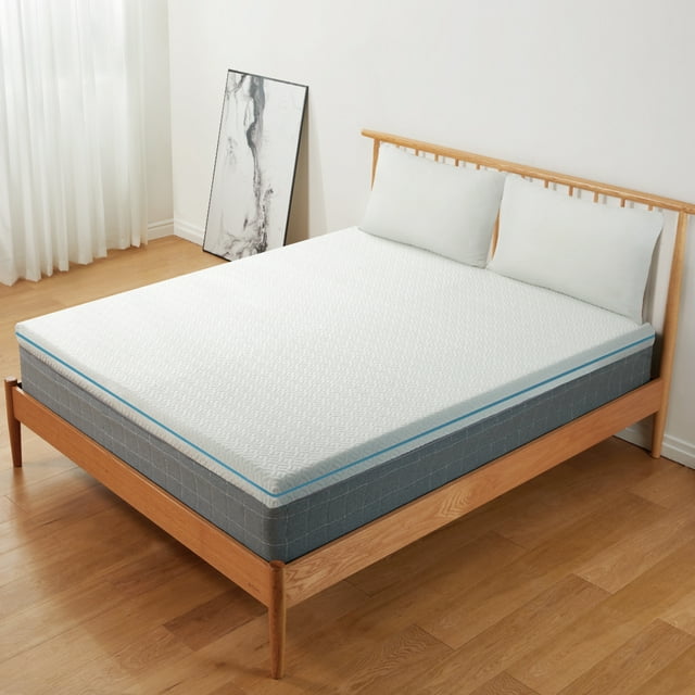 3 inch Non-Slip Design Gel Memory Foam Mattress Topper with Removable & Washable Cover for Cooling Sleep,Pressure Relief ,CertiPUR-US Certified - King - Walmart.com