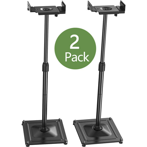 1 Pair Universal Speaker Stands for Satellite Speakers & Bookshelf Speakers, Hold up to 11lbs - Walmart.com