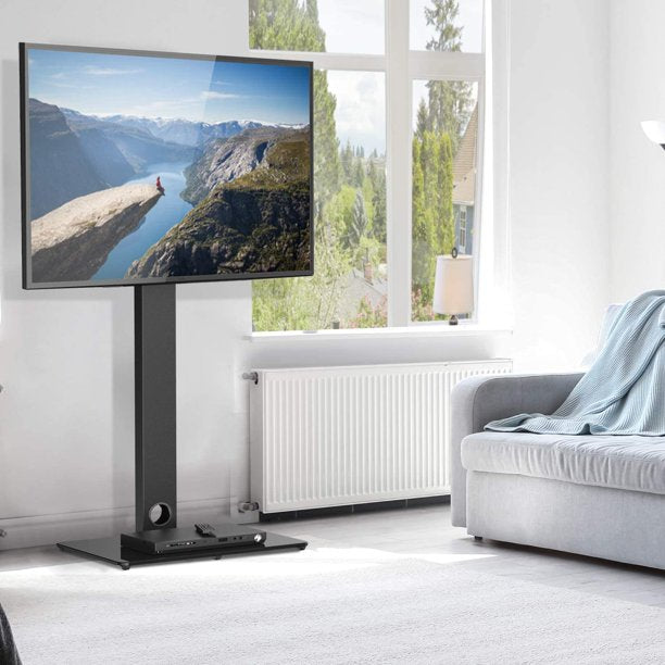 Universal Floor TV Stand for Most 32-70 inch LCD LED TVs Swivel Corner TV Floor Stand with Swivel Mount and Cable Management, Max 600x400mm, Hold up to 99lbs - Walmart.com