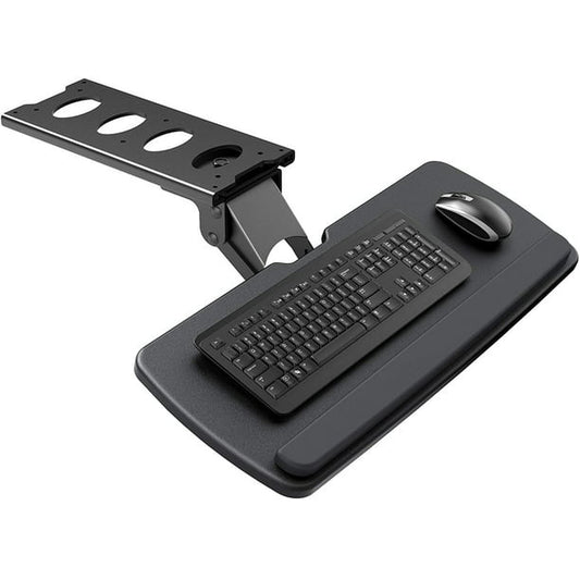 Myfurnideal Keyboard Tray Under Desk Adjustable Ergonomic Sliding Keyboard & Mouse Tray for Home Office - Walmart.com