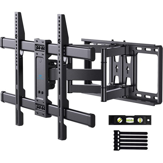 Myfurnideal Full Motion TV Wall Mount for Most 37-75 inch TVs Wall Bracket TV Mount with Dual Articulating Arms, Hold up to 132 lbs, Max 600x400mm - Walmart.com