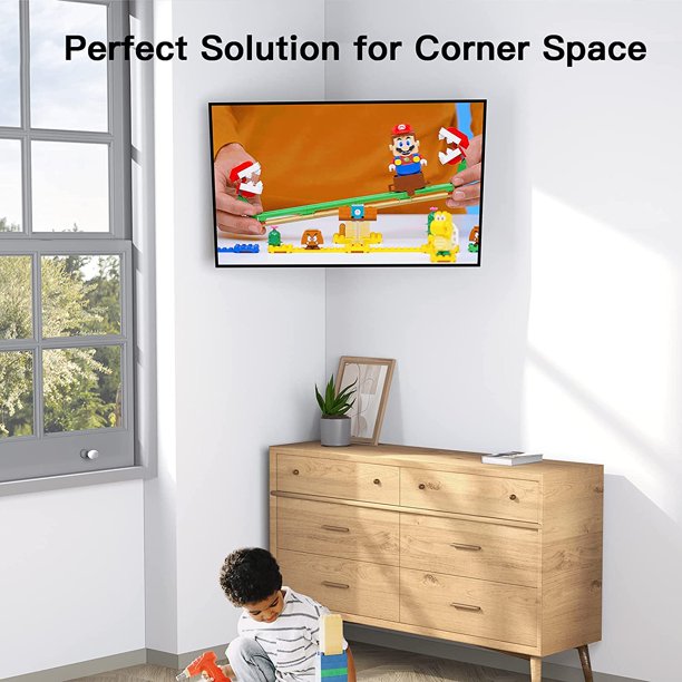 Full Motion TV Wall Mount Brackets for 13-32 Inches TVs Monitors, Max 100x100mm, Holds up to 33lbs - Walmart.com