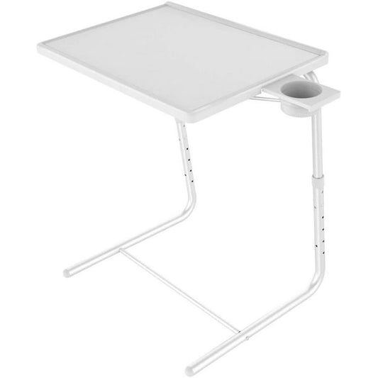 Myfurnideal Adjustable TV Tray Table with 6 Height & 3 Tilt Angle Folding TV Dinner Tray for Home, Office - Walmart.com