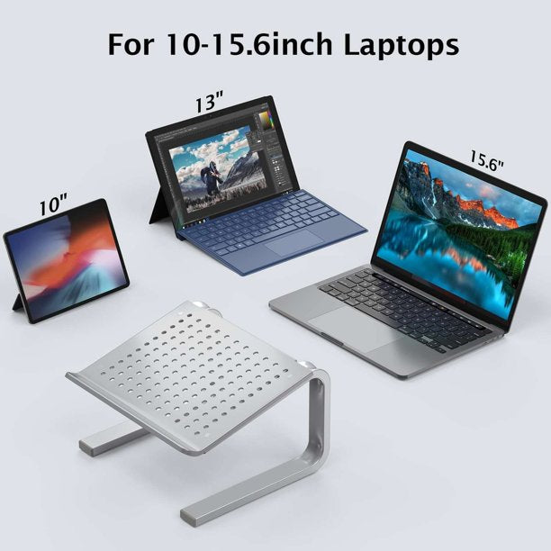 Laptop Stand Riser Ergonomic Computer Stand Holder for Home Office, Hold up to 22 lbs - Walmart.com