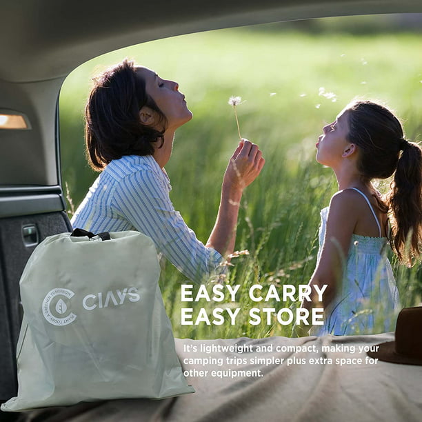 8" Queen Air Mattress with Built-in Pump and Carrying Bag, Blue - Walmart.com