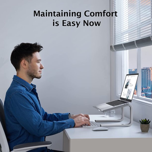 Laptop Stand Riser Ergonomic Computer Stand Holder for Home Office, Hold up to 22 lbs - Walmart.com