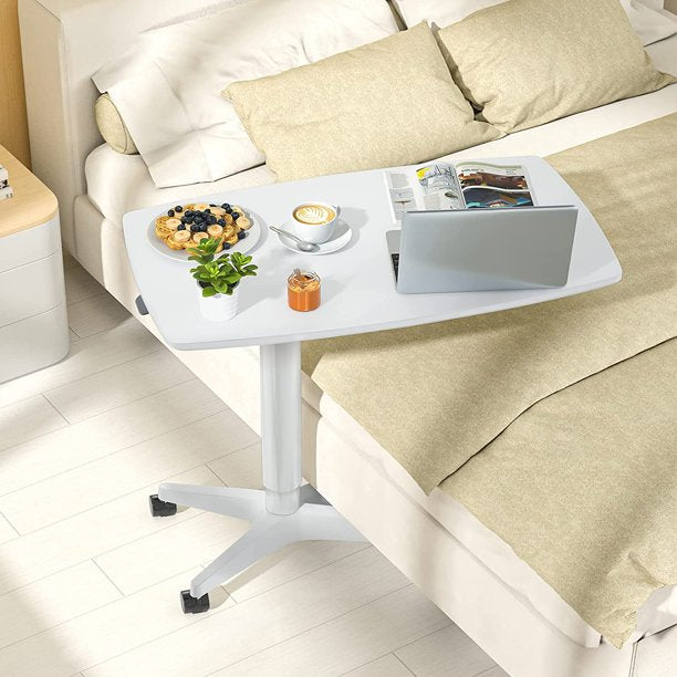 Myfurnideal Mobile Standing Desk Height Adjustable Rolling Desk Laptop Desk Cart Riser for Home, Office, School - Walmart.com