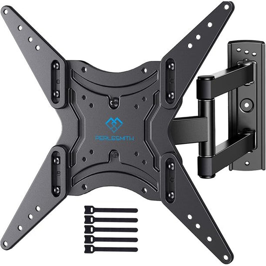 Myfurnideal Full Motion TV Wall Mount for 26-55 Inch TVs Wall Mount TV Brackets with Articulating Arms Swivels Tilt Extension, Hold Up to 88 lbs - Walmart.com