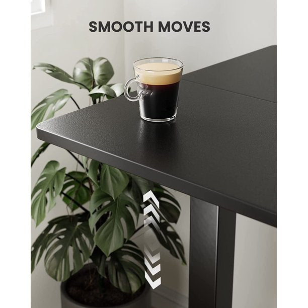 Electric Standing Desk 40" x 24" Height Adjustable Sit Stand up Desk for Home Office, Black - Walmart.com