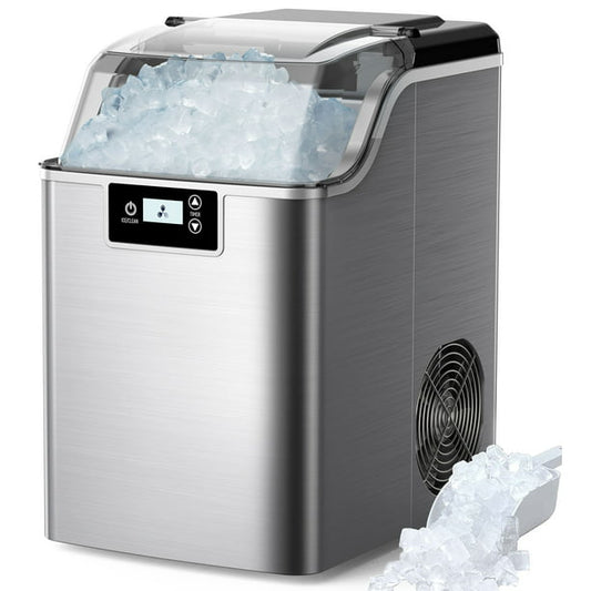 Nugget Ice Maker, 44lbs/24h, 100pcs/10min, Automatic Timer & Self-Cleaning for Home, Kitchen, Office, Bar, Party - Walmart.com