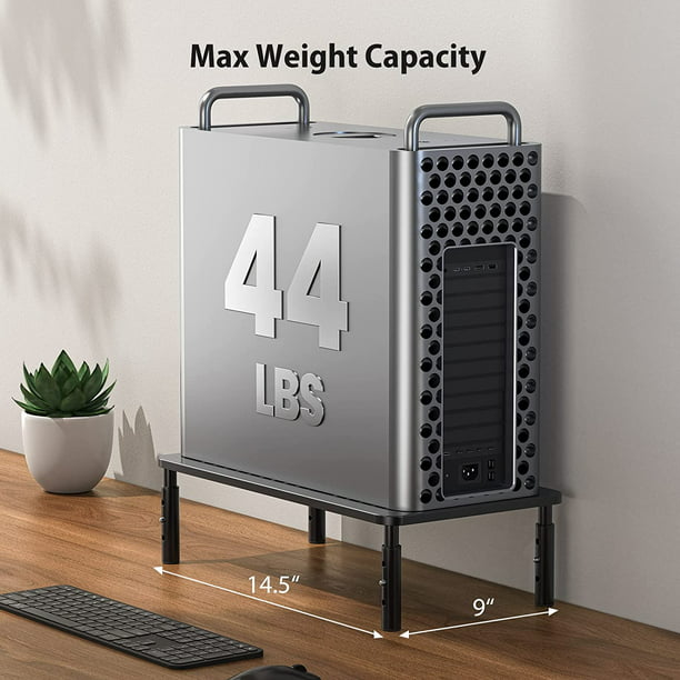 Myfurnideal Monitor Stand with Sturdy Adjustable 3 Height Laptop Stand Riser for Printer, Laptop, PC Tower, Laptop Stand for Office & Home - Walmart.com