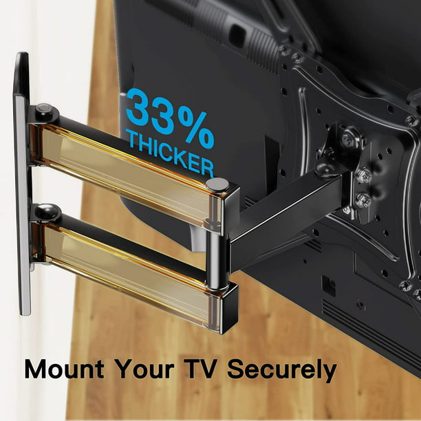 Myfurnideal Full Motion TV Wall Mount for 26-60 inch Flat TV Bracket Wall Mount with Articulating Arms, Hold up to 88 lbs - Walmart.com