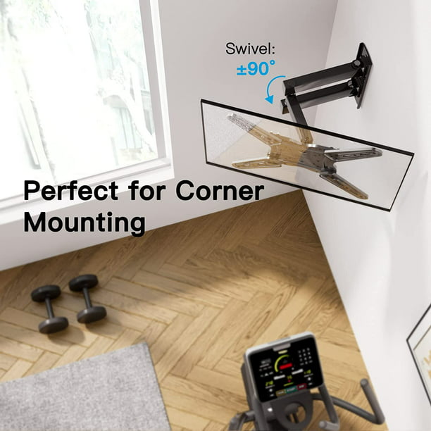 Myfurnideal Full Motion TV Wall Mount for 26-60 inch Flat TV Bracket Wall Mount with Articulating Arms, Hold up to 88 lbs - Walmart.com
