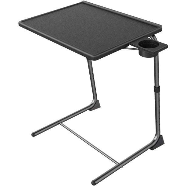 Myfurnideal Adjustable TV Tray Table with 6 Height & 3 Tilt Angle Folding TV Dinner Tray for Home, Office - Walmart.com