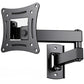 MountFTV Full Motion TV Wall Mount Brackets for 13-32 Inch TVs, 360° Rotation TV Mount Max 100x100mm, Hold up to 33 LBS