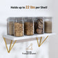 Set of 3 Wall Mounted Wooden Floating Shelves Storage Shelves Display Shelves for Livingroom Bedroom Kitchen Home Decor ,3 Sizes(11in. 14in. and 16in.)