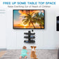 Floating AV Shelf Triple Wall Mount Shelf, Holds up to 17.6lbs DVD DVR Component Shel for Xbox, Projector, Wifi Router, Game Console and Cable Box