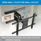 Full Motion TV Wall Mount for 37-80 Inch Flat Curved TVs, up to132 lbs