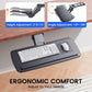 Keyboard Tray Under Desk 360° Rotating Ergonomic Sliding Keyboard & Mouse Tray, Height Adjustable