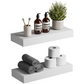 2Pcs/Set 15" Wood Wall Mounted Floating Shelves Storage Shelving For Living Room, Dining Room, Office, Bedroom
