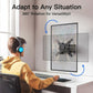 MountFTV Full Motion TV Wall Mount for 13-42 inch TVs Bracket Rotation Monitor with Articulating Arms, Holds Up to 44 lbs