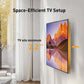 MountFTV Tilting TV Wall Mount for 26-65 inch, TV Wall Brackets Up to 15° Tilting, Max 400x400mm, Hold Up to 99 lbs