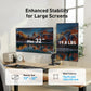 Dual Monitor Mount for 13-32 inch Screens, Adjustable Dual Monitor Arm with 180° Swivel