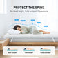 3 Inch Gel Cooling Memory Foam Mattress Topper with Removable & Washable Cover, CertiPUR-US Certified, King