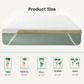 3 Inch Memory Foam Mattress Topper with Removable & Washable Bamboo-Rayon Cover, Twin, CertiPUR-US Certified