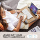 Portable Home Office Lap Desk with Pillow Cushion Fits Up To 15.6 Inch Laptops