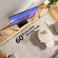 TV Stand Mount, Table Top TV Stand for 37 to 70 inch LCD LED TVs, Height Adjustable Universal Swivel TV Stand with Tempered Glass Base, Max 600x400mm