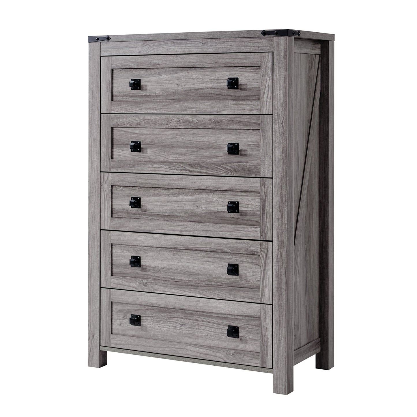 CHITOOMA 5 Drawer Dresser for Bedroom Modern Storage Tower for Closet, Hallway, Entryway, Nursery Room