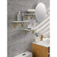 Set of 3 Wall Mounted Wooden Floating Shelves Storage Shelves Display Shelves for Livingroom Bedroom Kitchen Home Decor ,3 Sizes(11in. 14in. and 16in.)