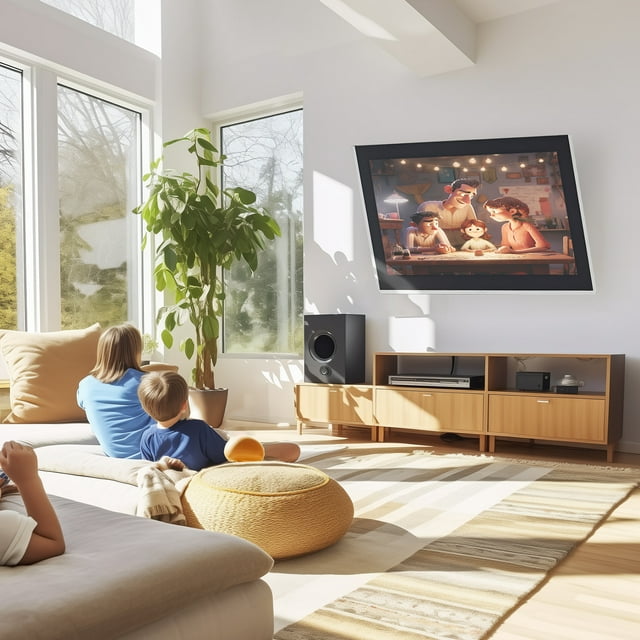 Full Motion Articulating TV Wall Mount Swivel Tilting Bracket Fit for 26-65 In Flat & Curved TVs