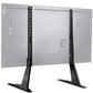 MountFTV Universal Table Top TV Stand for 22-65" Flat Screen with Height Adjustable Leg Stand Max 800x500mm, Holds up to 110 lbs