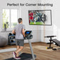 MountFTV Full Motion TV Wall Mount Bracket for Most 26-60 inch LED LCD Flat Curved Screen Monitors TVs, Max 400x400mm,Holds up to 77 lbs
