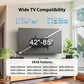MountFTV Full Motion TV Wall Mount Bracket for 42-85 inches LED LCD OLED TVs,Max 600 x 400mm, Holds up to 132lbs