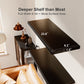 2Pcs/Set 24" Wood Wall Mounted Floating Shelves Storage Shelving For Living Room, Dining Room, Office, Bedroom