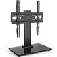 PERLESMITH Tabletop Universal TV Stand for 37- 55 inch TVs with Height Adjustable & Wire Management