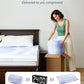 3 Inch Full Memory Foam Mattress Topper, Cooling Gel Infused Mattress Pad, Ventilated Bed Topper Full Size, CertiPUR-US Certified
