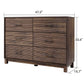 CHITOOMA 6 Drawer Dresser for Bedroom Modern Storage Tower for Closet, Hallway, Entryway, Nursery Room