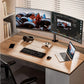 Dual Monitor Stand for 13 to 32” Fully Adjustable Monitor Stand Fits up to 17.6 lbs per Arm
