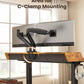 CHITOOMA Electric Standing Desk with Drawers, 40″ x 24″ Height Adjustable Stand up Desk with Storage Shelf, Gaming Desk Compatible Monitor Stand, 4 Preset Heights for Home Office, Brown