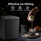 Countertop Ice Maker Machine, Portable Ice Makers Countertop, 26lbs/24H, 9 Cubes in 7 Mins, Self-Cleaning Ice Maker with Ice Scoop and Basket, Black