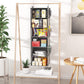 6-Shelf Hanging Closet Organizer with 3 Removable Drawers & Side Pockets Hanging Shelf Organizer for Closet, 11.4''W x 12''D x 43.3''H