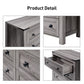 CHITOOMA 5 Drawer Dresser for Bedroom Modern Storage Tower for Closet, Hallway, Entryway, Nursery Room